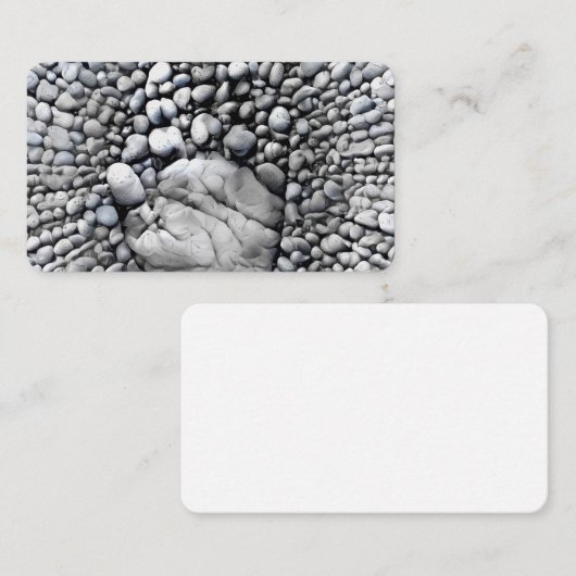 石造り手 名刺 (正面/裏面)