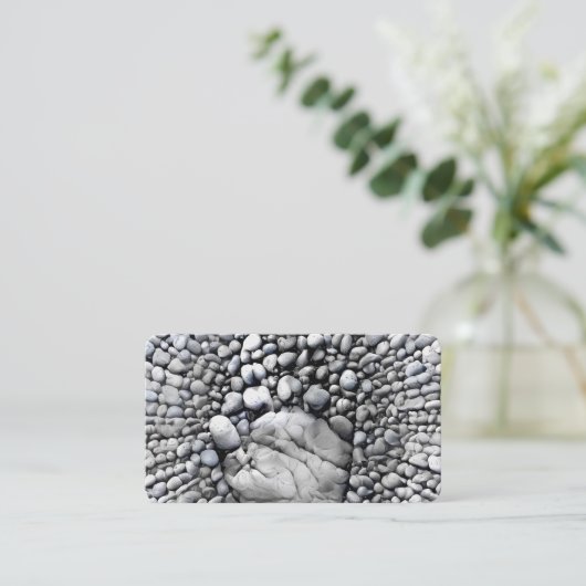 石造り手 名刺 (スタンド正面)