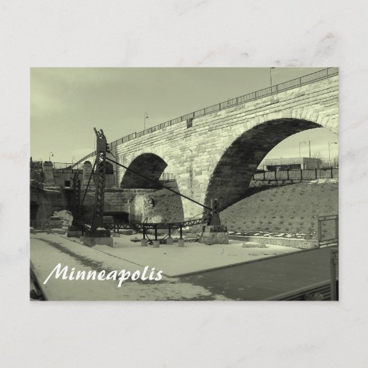 石造り橋 ポストカード (正面)