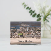 石造り港-第96通り ポストカード (スタンド正面)