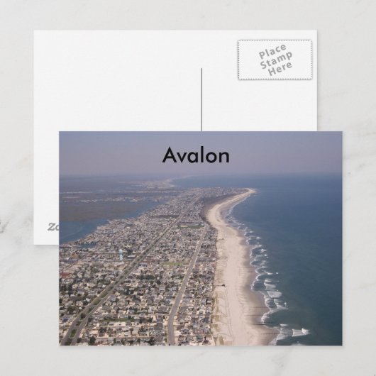 石造り港Avalon Wildwood、Avalon ポストカード (正面/裏面)