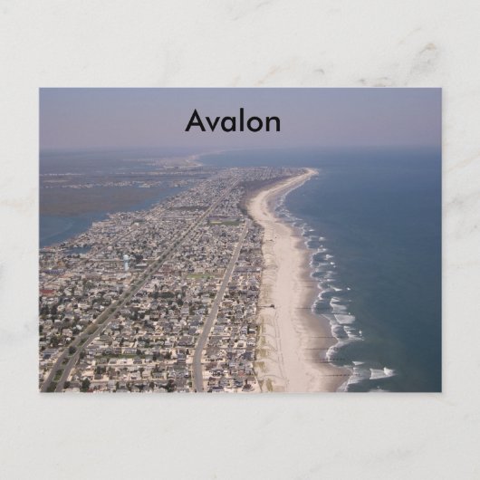石造り港Avalon Wildwood、Avalon ポストカード (正面)