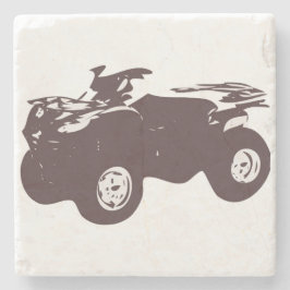 石造りATVのコースター ストーンコースター