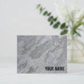 石造花崗岩構造灰石器 シーズンポストカード (スタンド正面)