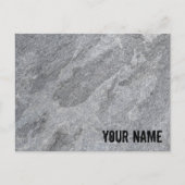 石造花崗岩構造灰石器 シーズンポストカード (正面)