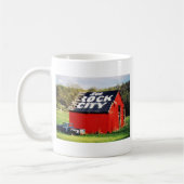 石都市納屋を見て下さい コーヒーマグカップ (左)