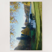 石頭の湖、パンテオンを見る。 ジグソーパズル (縦)