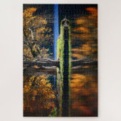 石頭は反射した。 ジグソーパズル (縦)