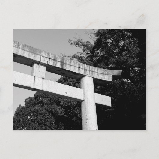 石鳥居 ポストカード (正面)