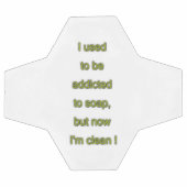 石鹸のおもしろいな文字 サッカーボール (フラット)