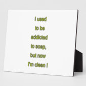 石鹸のおもしろいな文字 フォトプラーク (側面)