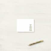 石鹸のおもしろいな文字 ポストイット (デスク上)