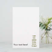 石鹸のおもしろいな文字 便箋 (スタンド正面)