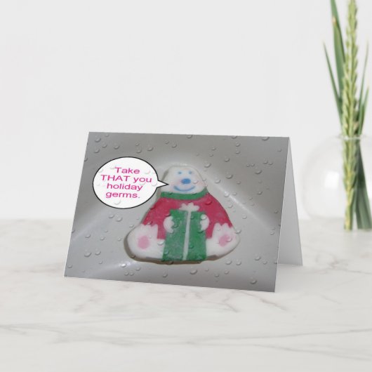 石鹸の休日カード シーズンカード (正面)