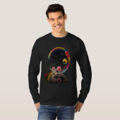 石鹸の泡の中のベリー フルーツ Tシャツ (正面フル)