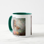 石鹸の泡の女の子-シャロンの歌のマグ マグカップ (正面左)