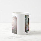 石鹸の泡の女の子- Yoo Choong Yeulのマグによる… コーヒーマグカップ (中央)