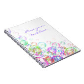 石鹸の泡 ノートブック (右側)