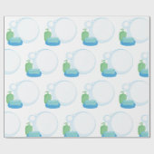 石鹸の泡 ラッピングペーパー (フラット)
