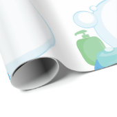 石鹸の泡 ラッピングペーパー (ロールコーナー)