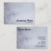 石鹸の泡 名刺 (正面/裏面)