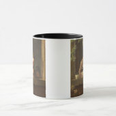 石鹸の泡、c. 1733年- 34 (キャンバスの油) マグカップ (中央)