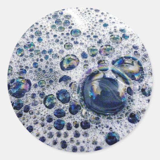 石鹸の石鹸水 ラウンドシール (正面)