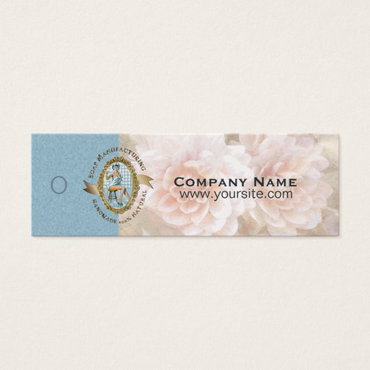 石鹸の製造 – 商品価格ラベル (正面)