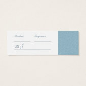 石鹸の製造 – 商品価格ラベル (裏面)