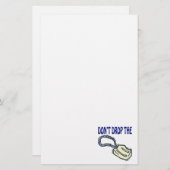 石鹸を落とさないで下さい 便箋 (正面/裏面)