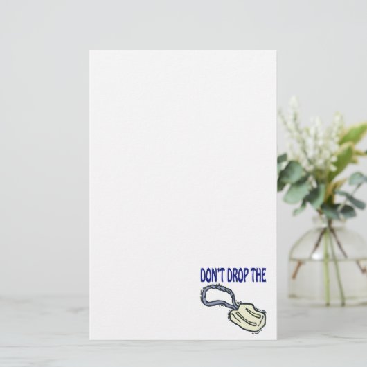 石鹸を落とさないで下さい 便箋 (スタンド正面)