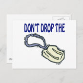 石鹸を落とさない ポストカード (正面/裏面)