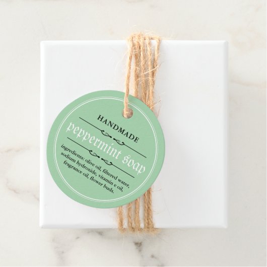 石鹸ラベル包装デザイン フェイバータグ (インサイチュ)