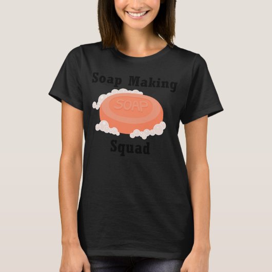 石鹸作り分隊の趣味が趣味 Tシャツ (正面)
