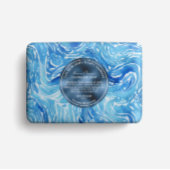 石鹸包装紙水彩青波 チラシ