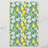 石鹸包装紙 – イエローレモン チラシ (正面)