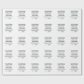 石鹸名 重さ ウェブサイト 成分 詳細テキスト ラッピングペーパー (フラット)