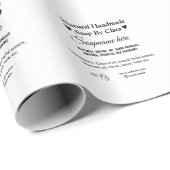 石鹸名 重さ ウェブサイト 成分 詳細テキスト ラッピングペーパー (ロールコーナー)