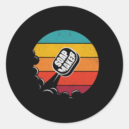 石鹸製造せっけん製石鹸 ラウンドシール (正面)