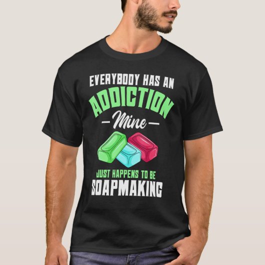 石鹸製造手作り製石鹸 Tシャツ (正面)