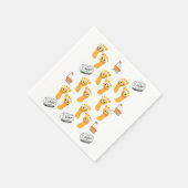 石鹸足ナプキン スタンダードカクテルナプキン (角)