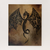 石龍トライバル ジグソーパズル (縦)