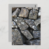 石、はがき ポストカード (正面/裏面)