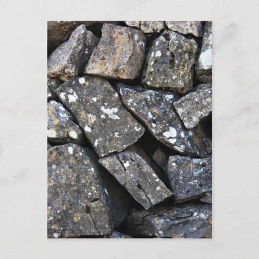 石、はがき ポストカード (正面)