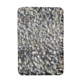 石-エンドウ豆の砂利の玄武岩 バスマット (正面縦)