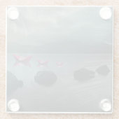 石 ガラスコースター (裏面)