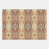 石 |タイルパターン |フィル数々のター | ラッピングペーパーシート (正面3)