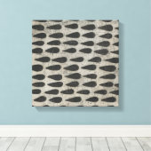 石 – ドロップ キャンバスプリント (インサイチュ (ウッドフロア))