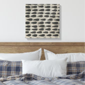 石 – ドロップ キャンバスプリント (インサイチュ (寝室))