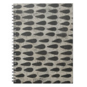 石 – ドロップ ノートブック (正面)